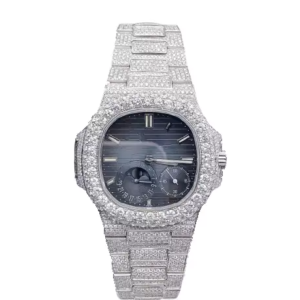 Dazzling PP Iced Out Diamond Watch