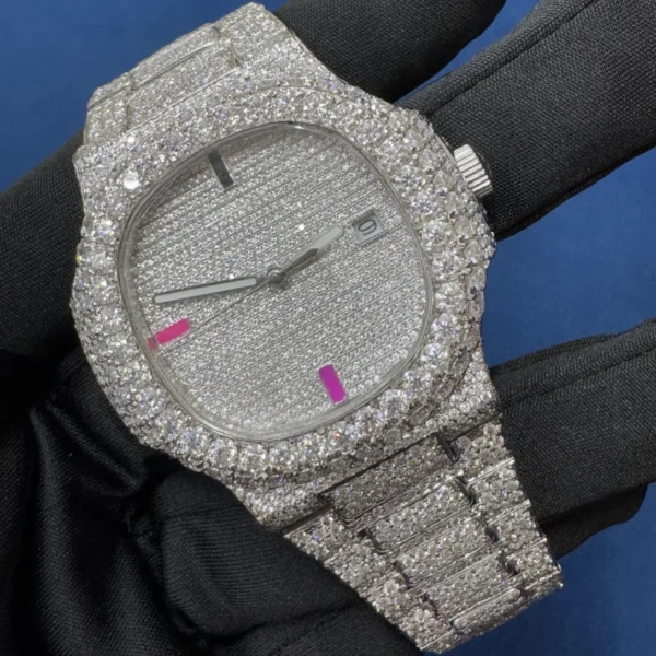 VVS Lab Grown Diamond Watch, Men's Wrist Watch
