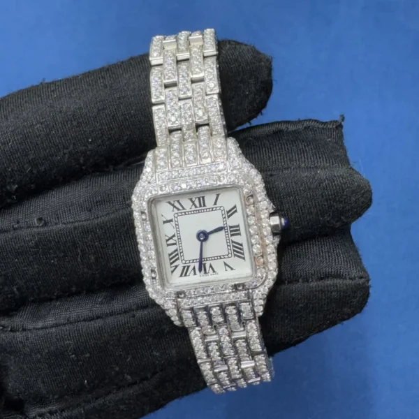 26MM VVS Lab Grown Diamond Watch For Women - Image 3